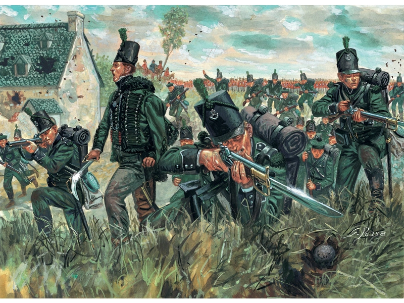 Italeri figúrky – NAPOLEONIC WARS – BRITISH 95th rgt. (1:72)