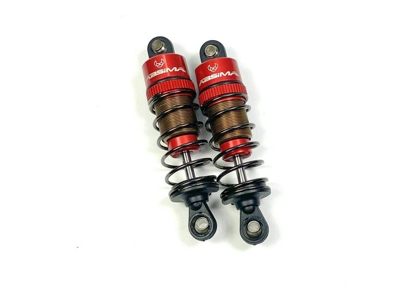 Hliníkové olejové tlumiče Absima Standard včetně pružin 1:10, délka 62mm, 2ks