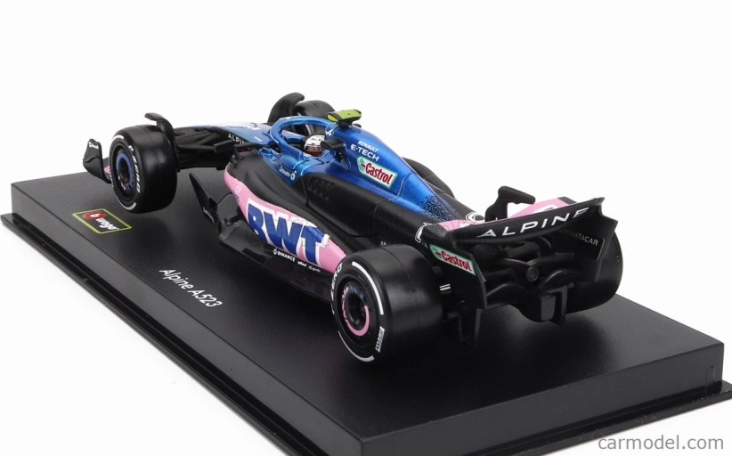 Bburago Renault F1 A523 Team Bwt Alpine F1 N 10 1:43, modrá