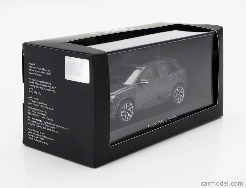 Spark model Audi Q6 E-tron 2023 1:43 Magnetic Grey