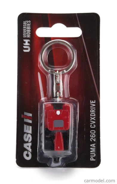 Universal hobbies Case-ih Portachiavi - Keyring Puma 260 Cvx Drive Tractor 2022 - Cm. 4.0 1:87 Červená Černá