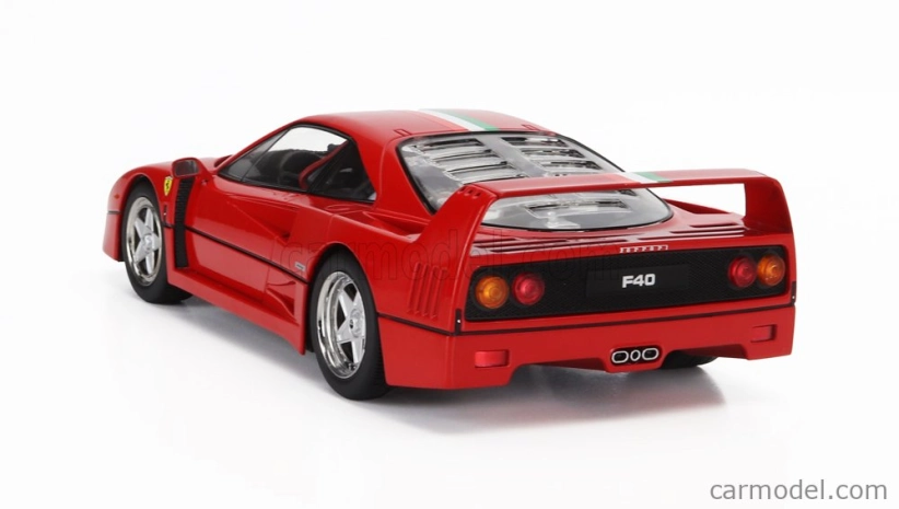 Kk-scale Ferrari F40 Italian Stripes 1987 1:18 Red