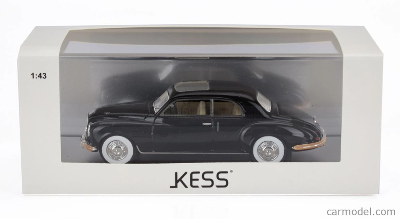 Kess-model Isotta fraschini 8c Monterosa Coupe Touring Open Roof 1947 1:43 Black