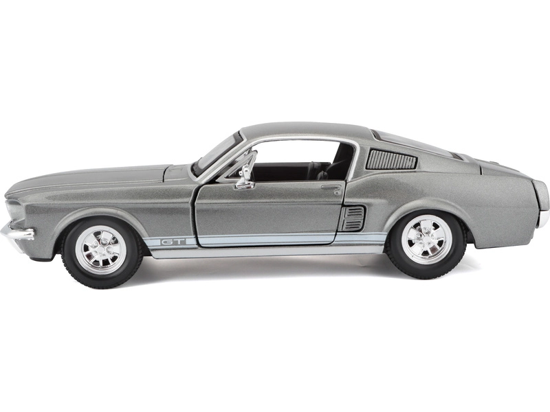 Maisto Ford Mustang GT 1967 1:24 šedá metalíza