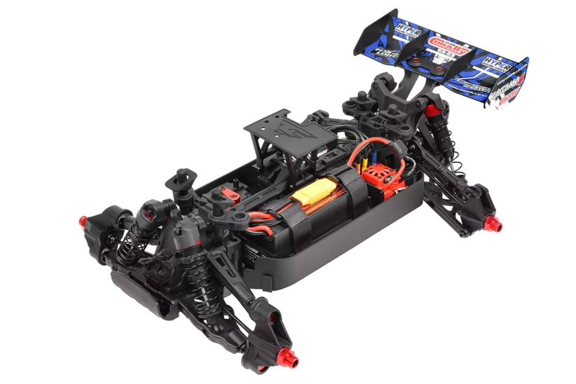 RC auto KAGAMA-4 Monster Truck 4WD 3-4S RTR, modrá