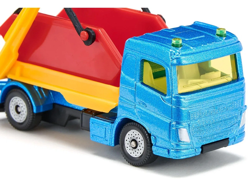 SIKU Blister - Nákladné auto s korbou a vlečkou