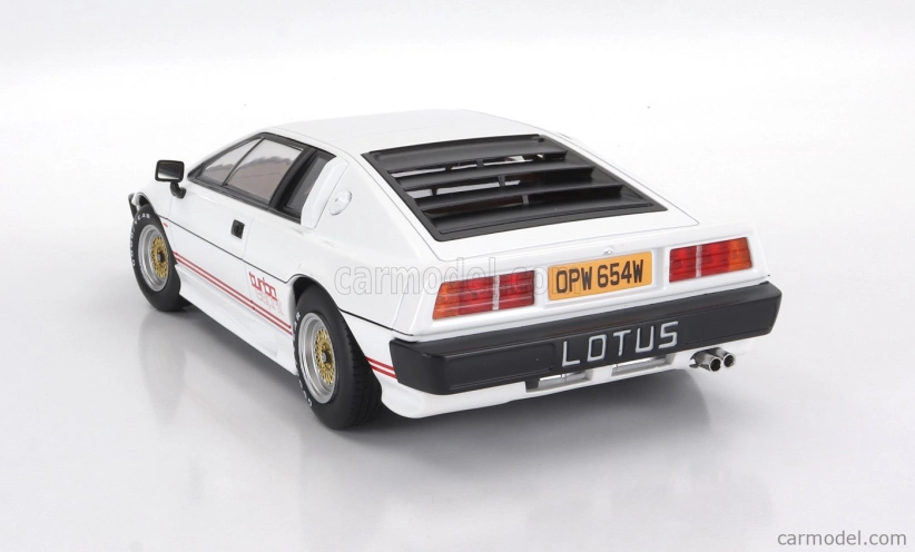 Kk-scale Lotus Esprit Turbo 1981 1:18 Bílá