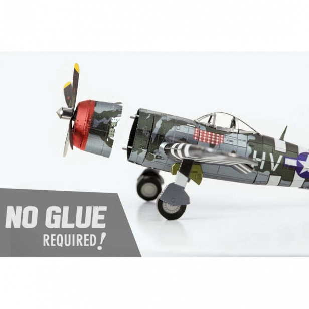 Oceľová stavebnica P47-Thunderbolt