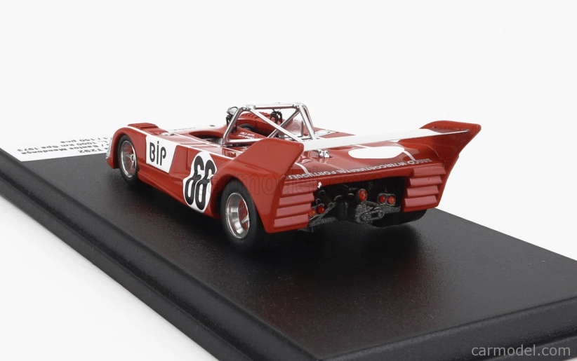 Trofeu Lola T292 N 66 Winner Sport 2.0l Trieda 1000km Spa 1973 Carlos Santos - Santos Mendonca 1:43 Červená Biela
