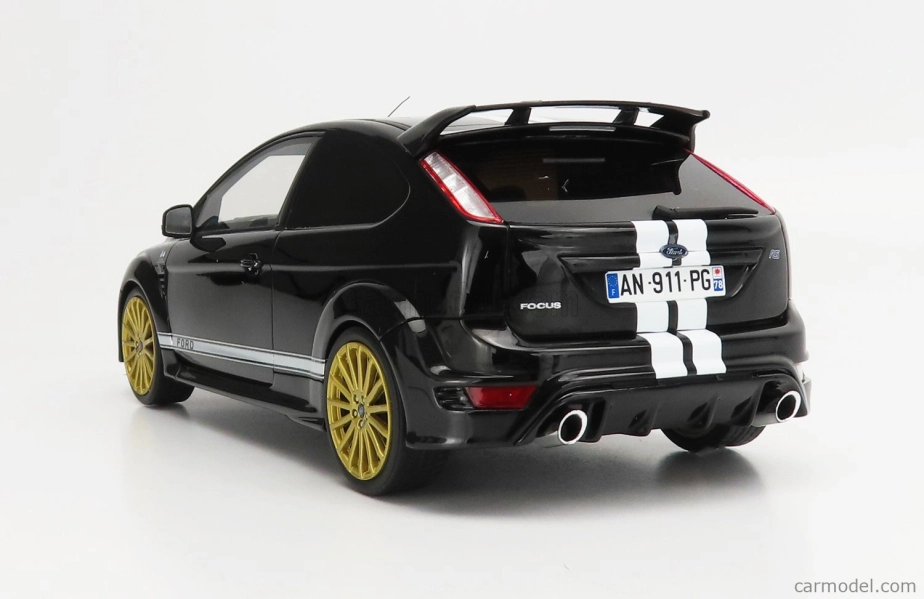 Otto-mobile Ford england Focus Rs Mkii 2010 - 24h Le Mans Tribute 1:18 Černá Bílá