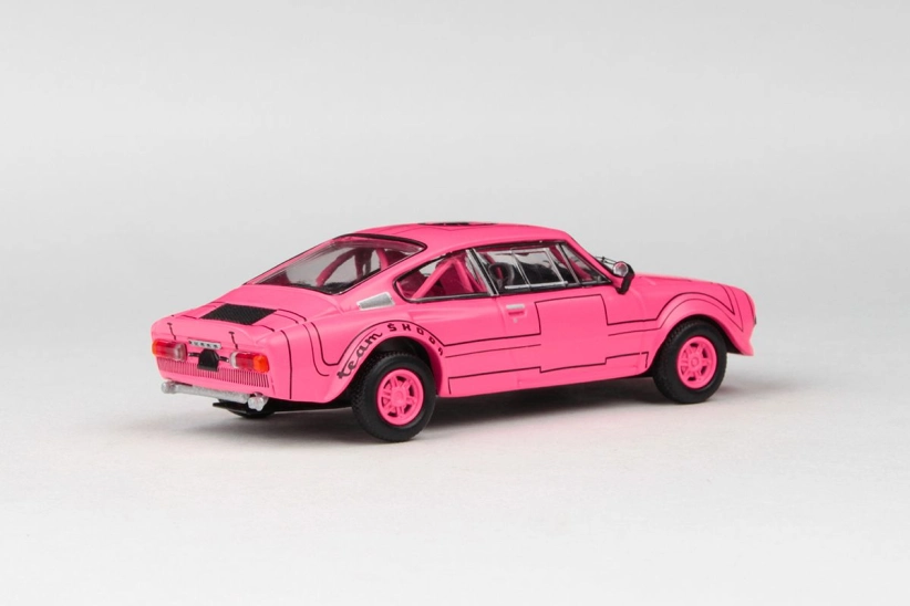 Abrex Škoda 200RS (1974) 1:43 – ružová