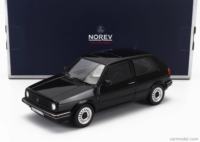 Norev Volkswagen Golf Ii Cl 1988 1:18 čierny