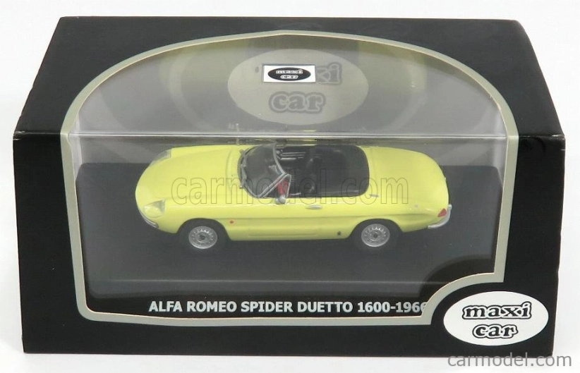 Maxi-car Alfa romeo Duetto 1600 Spider 1966 1:43 Žlutá