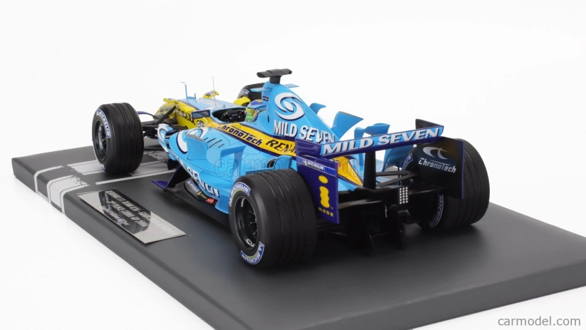 Minichamps Renault F1 R26 Team Mild Seven Renault F1 N 2 3rd China Gp 2006 Giancarlo Fisichella 1:18 Light Blue Yellow