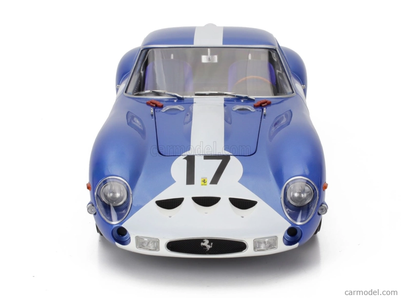Ferrari 250 Gto 3.0l V12 Team N.a.r.t. North American Racing N 17 24h Le Mans 1962 Bob Grossman - Glenn Roberts "fireball" 1:12 Blue White