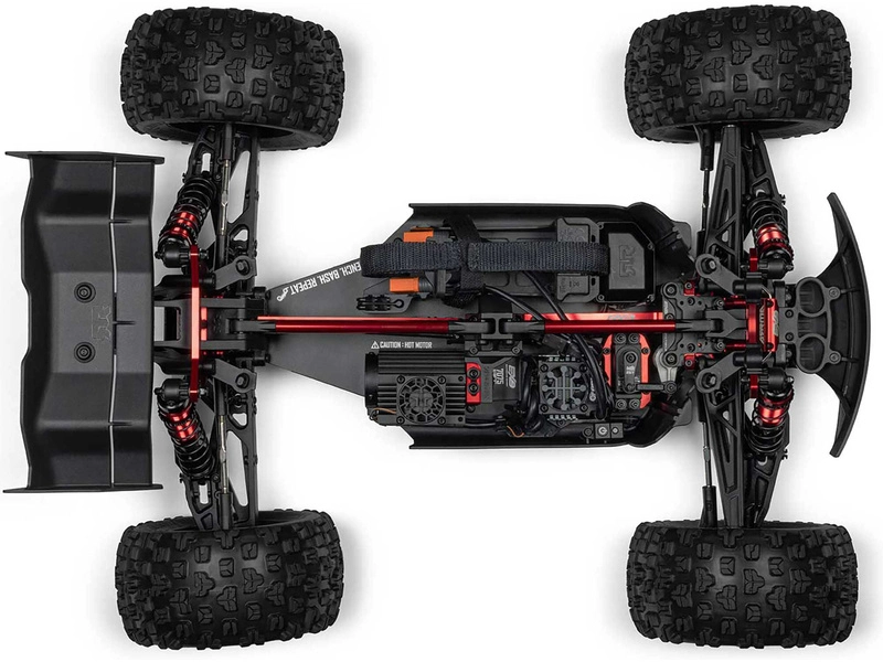 RC auto Arrma Kraton 6S BLX V6 1:8 4WD Extreme Bash RTR, čierne