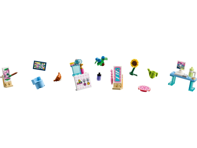LEGO Friends - Kreativní kufřík a domek pro panenky