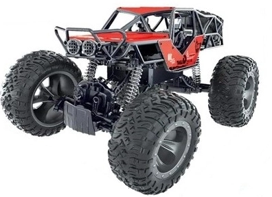 RC voděodolný crawler Important Miracle, červená