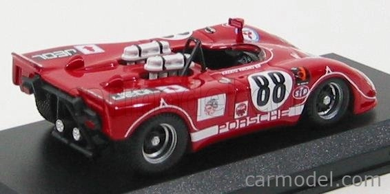 Najlepší model Porsche Flunder N 88 Fuji 1971 Kazato 1:43 Red