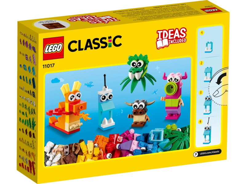 LEGO Classic - Kreatívne príšerky