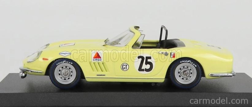 Best-model Ferrari 275 Gtb/4 Spider N 25 12h Sebring 1967 R.mccluggage - F.windridge 1:43 Žlutá