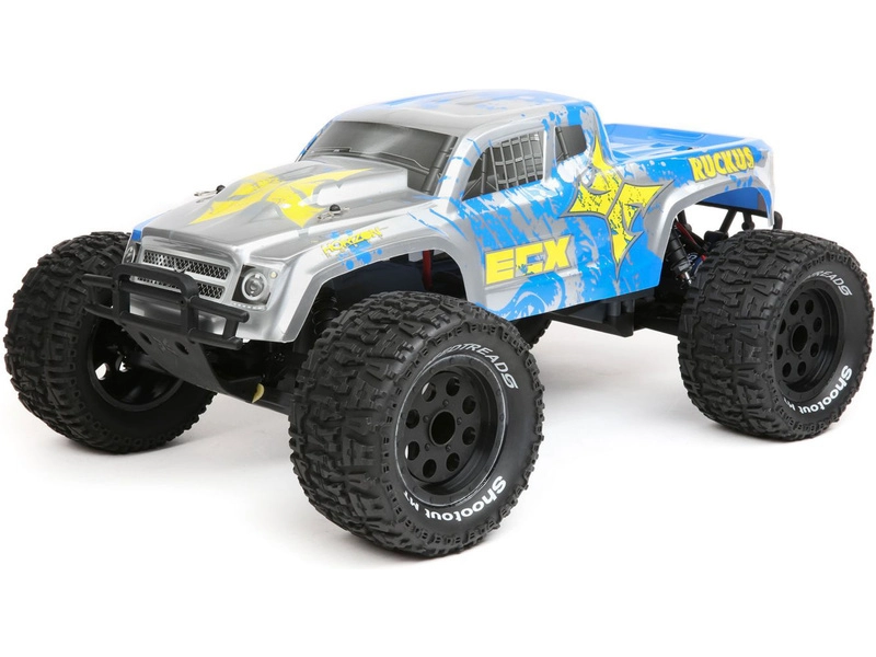 RC auto ECX Ruckus 1:10 RTR, modré
