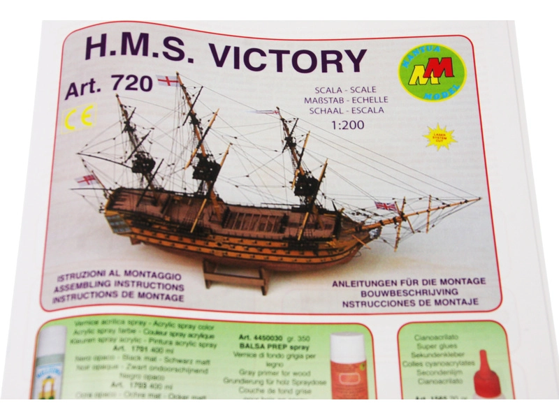 Mantua Model HMS Victory 1:200 kit