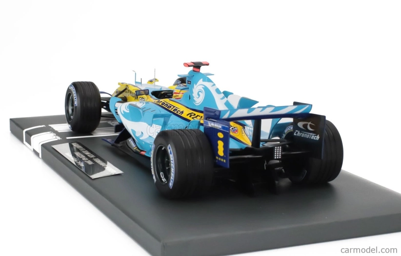 Minichamps Renault F1 R26 Team Mild Seven Renault F1 N 1 Majster sveta GP Turecka 2006 Fernando Alonso 1:18 Svetlo modrá žltá