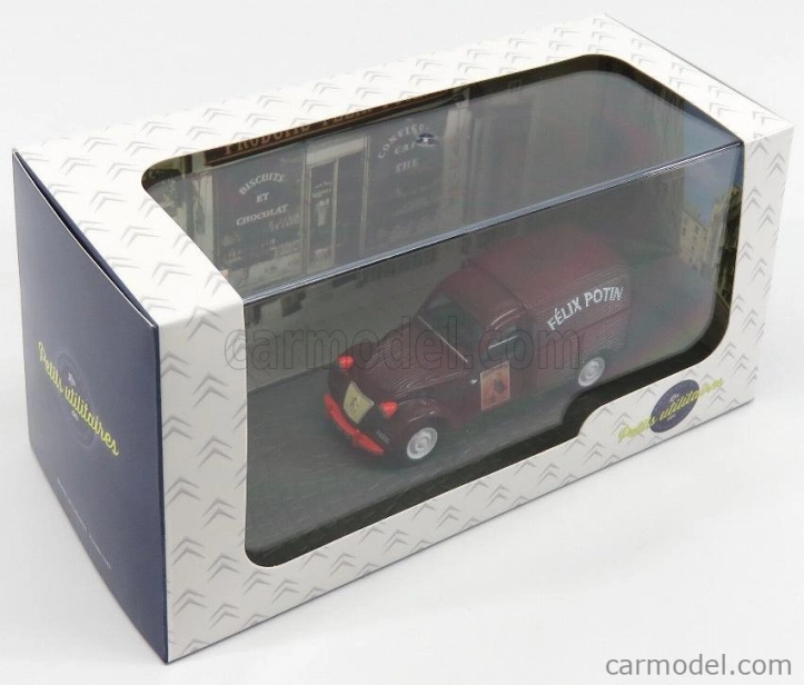 Edicola Citroen 2cv Epicier Felix Potin - Droghiere 1:43 Bordeaux