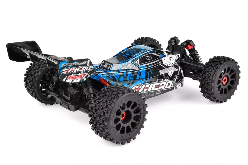 RC auto SYNCRO – BUGGY 2WD 3-4S – RTR, modrá