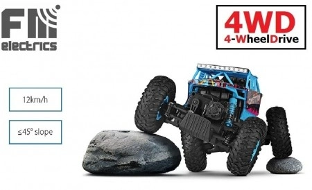 RC crawler Competition 1:18, žltá