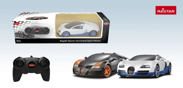 R/C auto Bugatti Grand Sport Vitese (1:24) black
