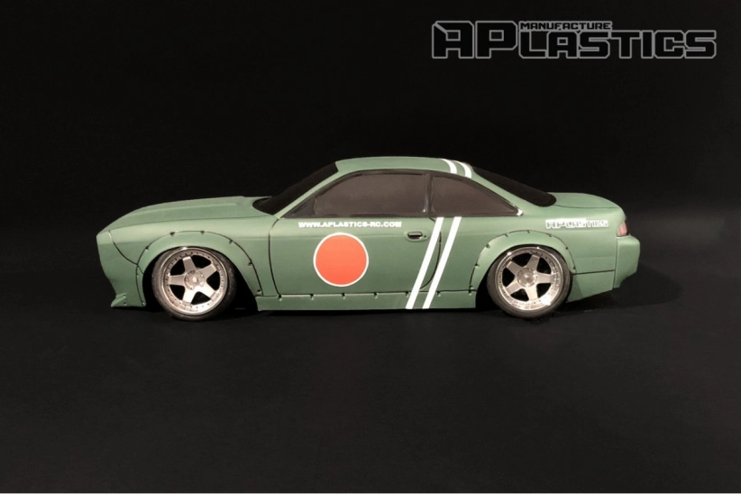 Karoséria APlastics - Nissan S14 Boss 510 Bluebird - 1/10, 200/205mm