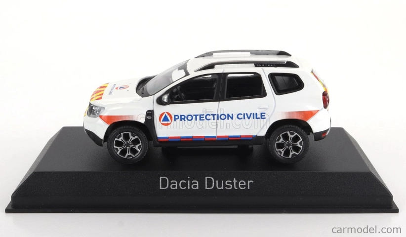 Norev Dacia Duster Protection Civile 2020 1:43 Bílá