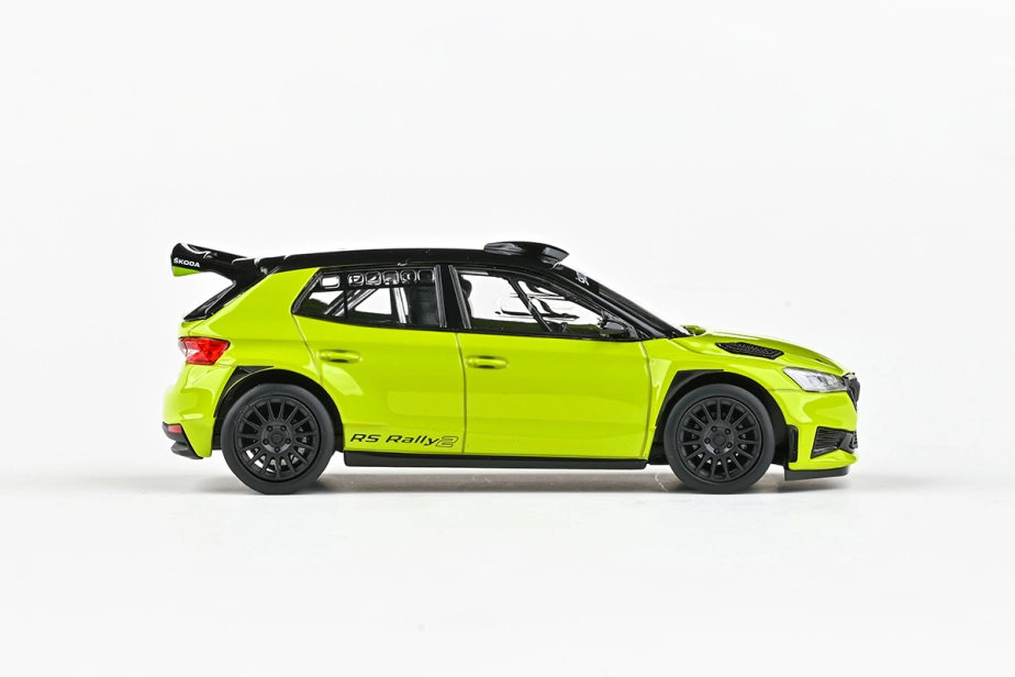 Abrex Škoda Fabia IV RS Rally2 (2022) 1:43 - Zelená Mamba