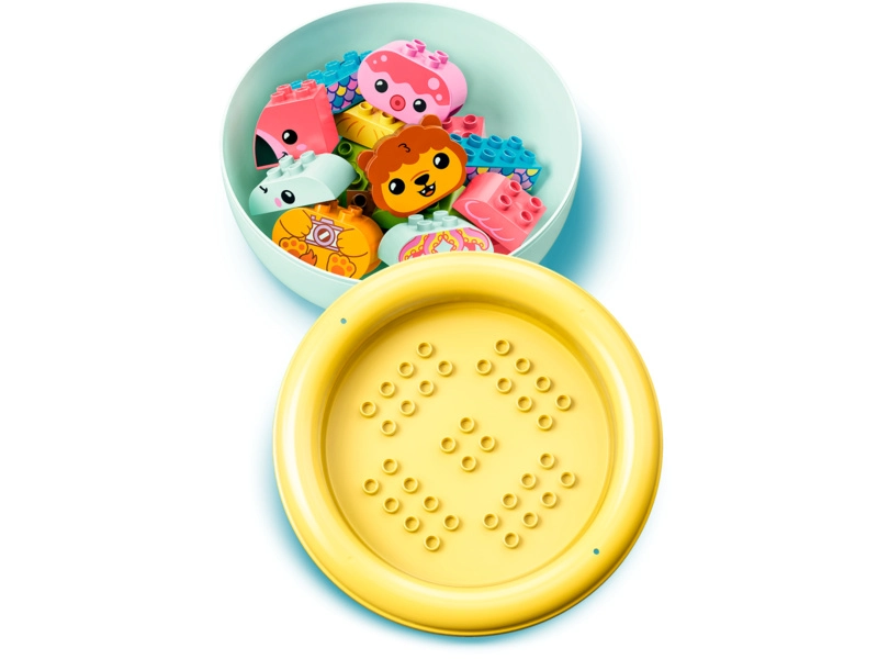 LEGO DUPLO - Zábava vo vani: Plávajúci ostrov so zvieratkami