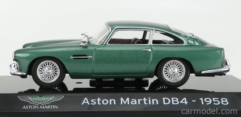 Edicola Aston martin Db4 1958 - Con Vetrina - S vitrínou 1:43 zelená