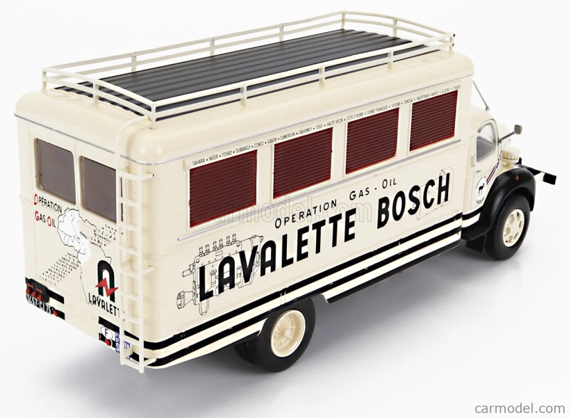 Edicola Berliet Glc6 Truck Operation Gas Oil Lavalette Bosh 2-assi 1969 1:43 Cream