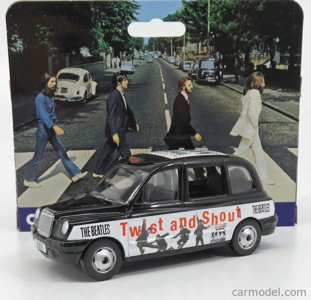 Corgi Austin London Taxi Lti Tx4 2007 - The Beatles - Twist And Shout 1:36 Černá Bílá