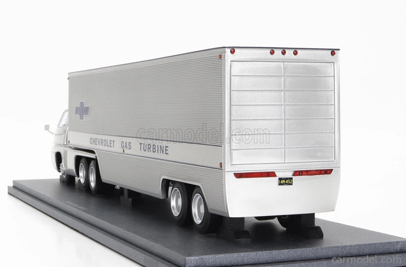Autocult Chevrolet Titan Iii Turbo Truck Car Transporter Usa 1966 1:43 Silver