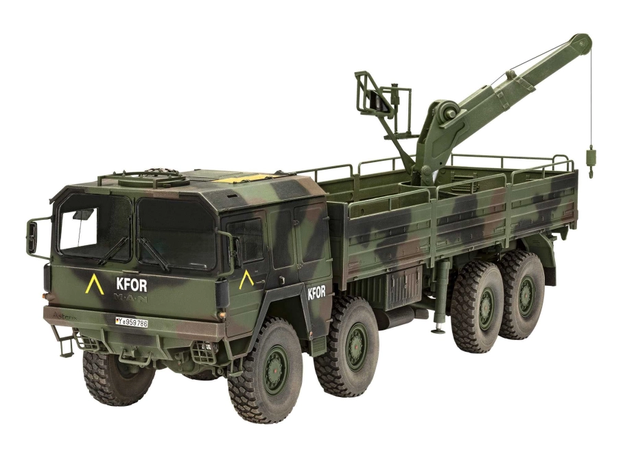 Plastic ModelKit military 03367 - MAN 10t milgl 8x8 Truck (1:35)