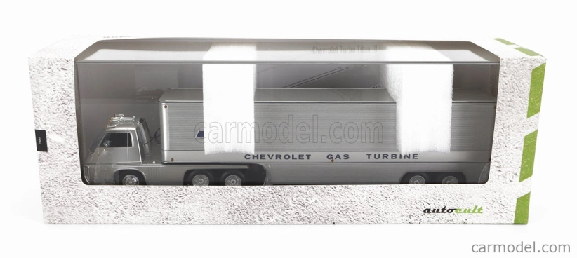 Autocult Chevrolet Titan Iii Turbo Truck Car Transporter Usa 1966 1:43 Silver