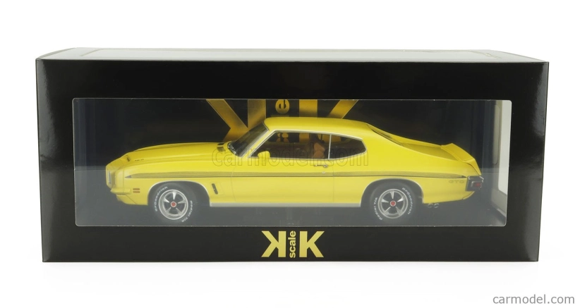 Kk-scale Pontiac Gto Lemans Ram Air Coupe 1972 1:18 Žlutá