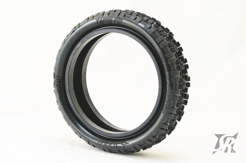 Sweep Taper Pin 2wd (červená, Medium směs) 1/10 Astro/koberec bez vložky (2 ks.)
