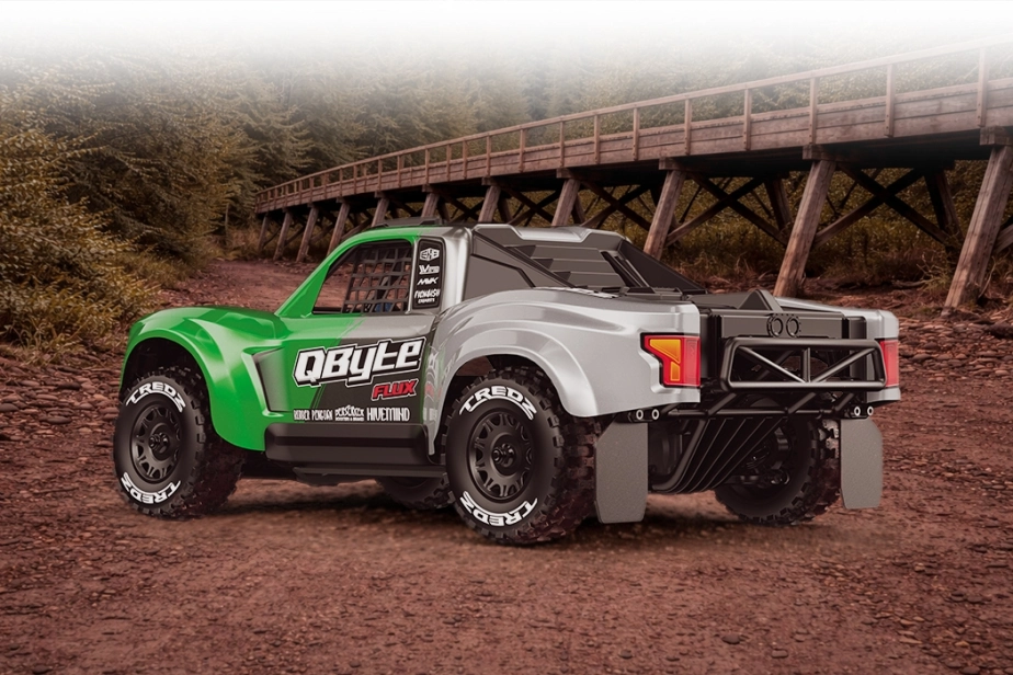 QByte SC Flux 1/12 SC Truck – zelený