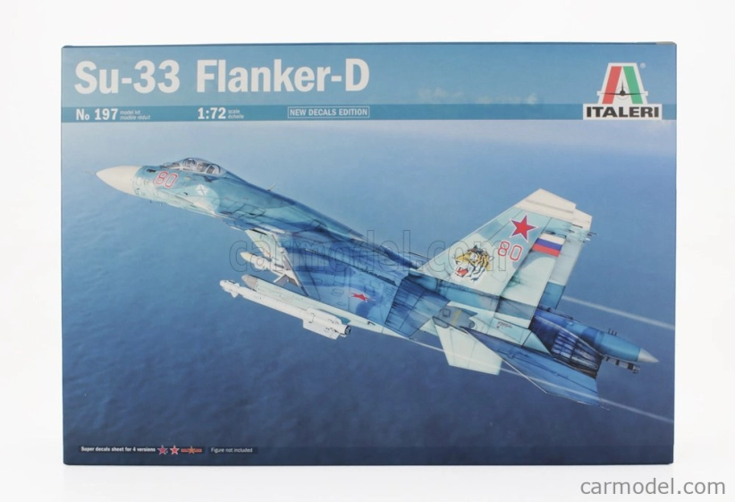 Italeri Suchoj Su-33 Flanker D Vojenské lietadlo 1979 1:72 /