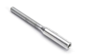 Oceľová spojka M2, priemer 1,6 mm, 100 ks.