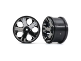 Traxxas disk 2.8" All-Star černý (2) (nitro Z/, elektro P)