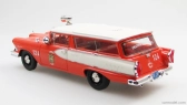 Esval model Edsel Roundup Sw Station Wagon Police 1958 1:43 Červená Bílá