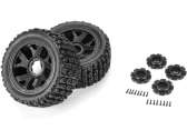 Duratrax kolo 5.7" 1:6 Brutus Monster Truck, disk Ripper černý H24mm (2)